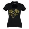 Women's corporate top keyhole neck (regular fit) Thumbnail