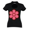 Women's corporate top keyhole neck (regular fit) Thumbnail
