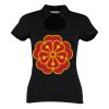 Women's corporate top keyhole neck (regular fit) Thumbnail