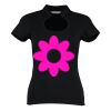 Women's corporate top keyhole neck (regular fit) Thumbnail