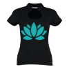 Women's corporate top keyhole neck (regular fit) Thumbnail