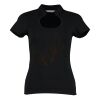 Women's corporate top keyhole neck (regular fit) Thumbnail