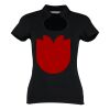 Women's corporate top keyhole neck (regular fit) Thumbnail