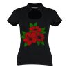 Women's corporate top keyhole neck (regular fit) Thumbnail
