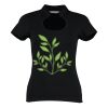 Women's corporate top keyhole neck (regular fit) Thumbnail
