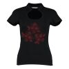Women's corporate top keyhole neck (regular fit) Thumbnail