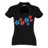 Women's corporate top keyhole neck (regular fit) Thumbnail