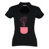 Women's corporate top keyhole neck (regular fit) Thumbnail