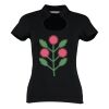 Women's corporate top keyhole neck (regular fit) Thumbnail