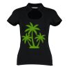 Women's corporate top keyhole neck (regular fit) Thumbnail