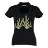 Women's corporate top keyhole neck (regular fit) Thumbnail