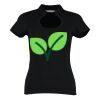 Women's corporate top keyhole neck (regular fit) Thumbnail
