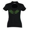 Women's corporate top keyhole neck (regular fit) Thumbnail