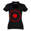 Women's corporate top keyhole neck (regular fit) Thumbnail
