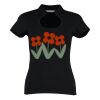Women's corporate top keyhole neck (regular fit) Thumbnail