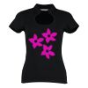 Women's corporate top keyhole neck (regular fit) Thumbnail