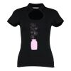 Women's corporate top keyhole neck (regular fit) Thumbnail