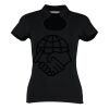 Women's corporate top keyhole neck (regular fit) Thumbnail