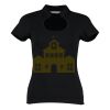 Women's corporate top keyhole neck (regular fit) Thumbnail