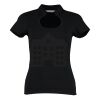 Women's corporate top keyhole neck (regular fit) Thumbnail