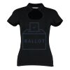 Women's corporate top keyhole neck (regular fit) Thumbnail