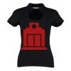 Women's corporate top keyhole neck (regular fit) Thumbnail