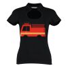 Women's corporate top keyhole neck (regular fit) Thumbnail