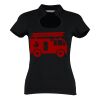 Women's corporate top keyhole neck (regular fit) Thumbnail