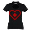 Women's corporate top keyhole neck (regular fit) Thumbnail
