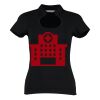 Women's corporate top keyhole neck (regular fit) Thumbnail