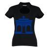 Women's corporate top keyhole neck (regular fit) Thumbnail