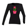 Women's feel good long sleeved stretch t-shirt Thumbnail