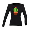 Women's feel good long sleeved stretch t-shirt Thumbnail
