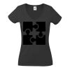 Fruit of the Loom Lady Fit Value V Neck T-Shirt Thumbnail