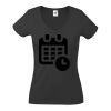 Fruit of the Loom Lady Fit Value V Neck T-Shirt Thumbnail