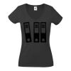 Fruit of the Loom Lady Fit Value V Neck T-Shirt Thumbnail