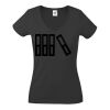 Fruit of the Loom Lady Fit Value V Neck T-Shirt Thumbnail