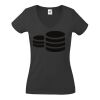 Fruit of the Loom Lady Fit Value V Neck T-Shirt Thumbnail