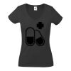 Fruit of the Loom Lady Fit Value V Neck T-Shirt Thumbnail