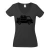 Fruit of the Loom Lady Fit Value V Neck T-Shirt Thumbnail