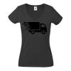 Fruit of the Loom Lady Fit Value V Neck T-Shirt Thumbnail