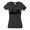 Fruit of the Loom Lady Fit Value V Neck T-Shirt Thumbnail