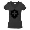 Fruit of the Loom Lady Fit Value V Neck T-Shirt Thumbnail