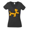 Fruit of the Loom Lady Fit Value V Neck T-Shirt Thumbnail