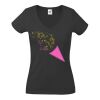 Fruit of the Loom Lady Fit Value V Neck T-Shirt Thumbnail