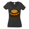 Fruit of the Loom Lady Fit Value V Neck T-Shirt Thumbnail