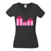 Fruit of the Loom Lady Fit Value V Neck T-Shirt Thumbnail