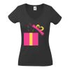 Fruit of the Loom Lady Fit Value V Neck T-Shirt Thumbnail