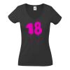 Fruit of the Loom Lady Fit Value V Neck T-Shirt Thumbnail