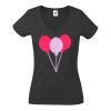 Fruit of the Loom Lady Fit Value V Neck T-Shirt Thumbnail